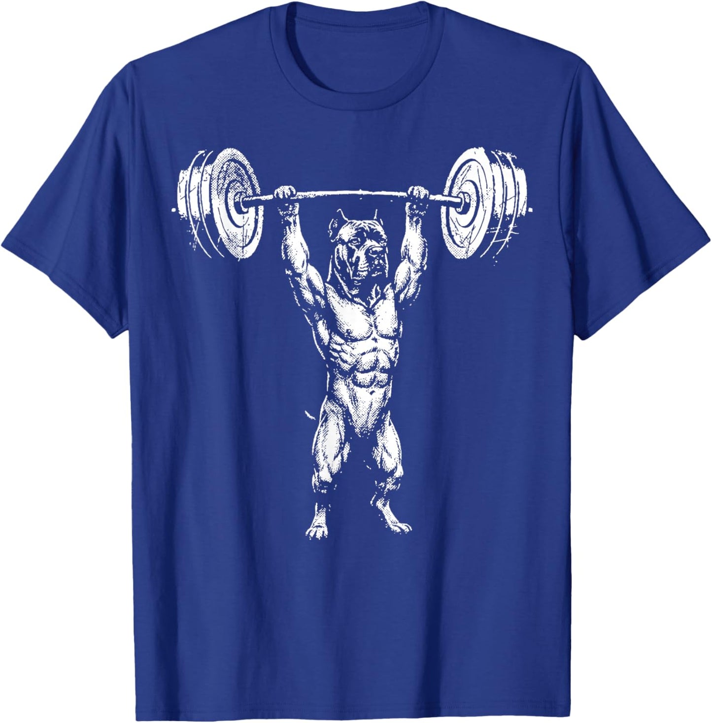 Cane Corso Weightlifting Fitness T-Shirt - T-Shirt | Royal