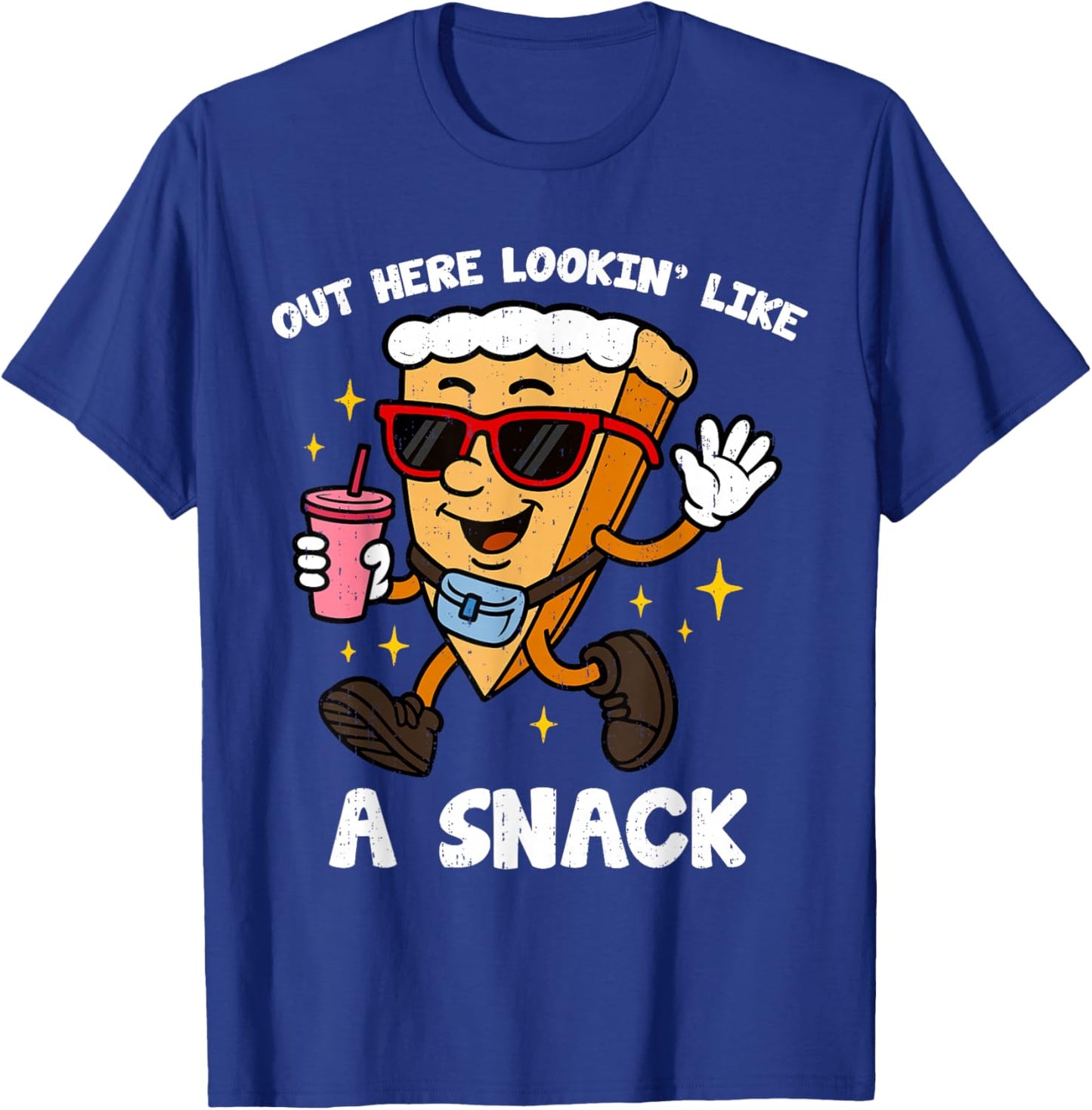 Pumpkin Pie Lookin Like Snack Funny Thanksgiving Boys Girls T-Shirt - T-Shirt | Royal