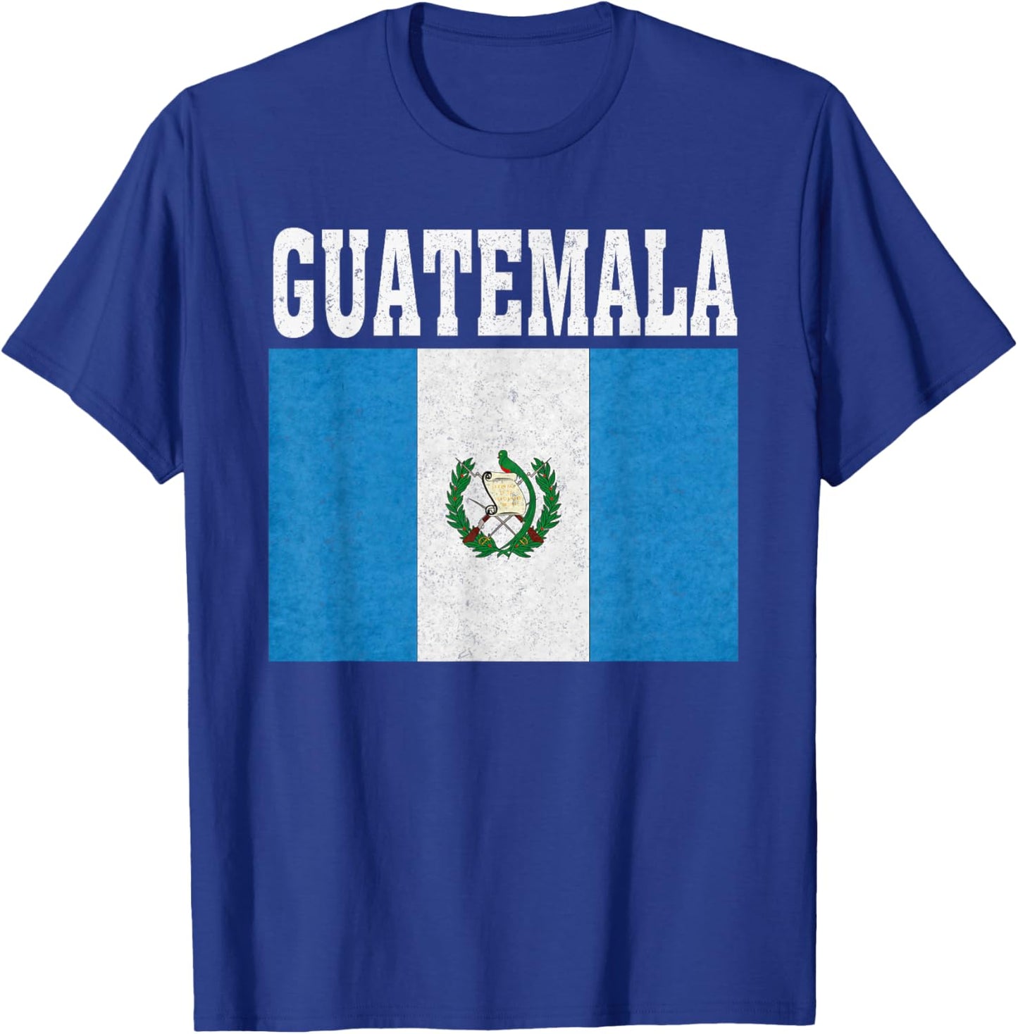 Guatemala Flag Patriotic National Roots Souvenir T-Shirt - T-Shirt | Royal