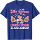 The Queen of Lunch Scene is Retired Lunch Lady Retirement T-Shirt - T-Shirt | Royal
