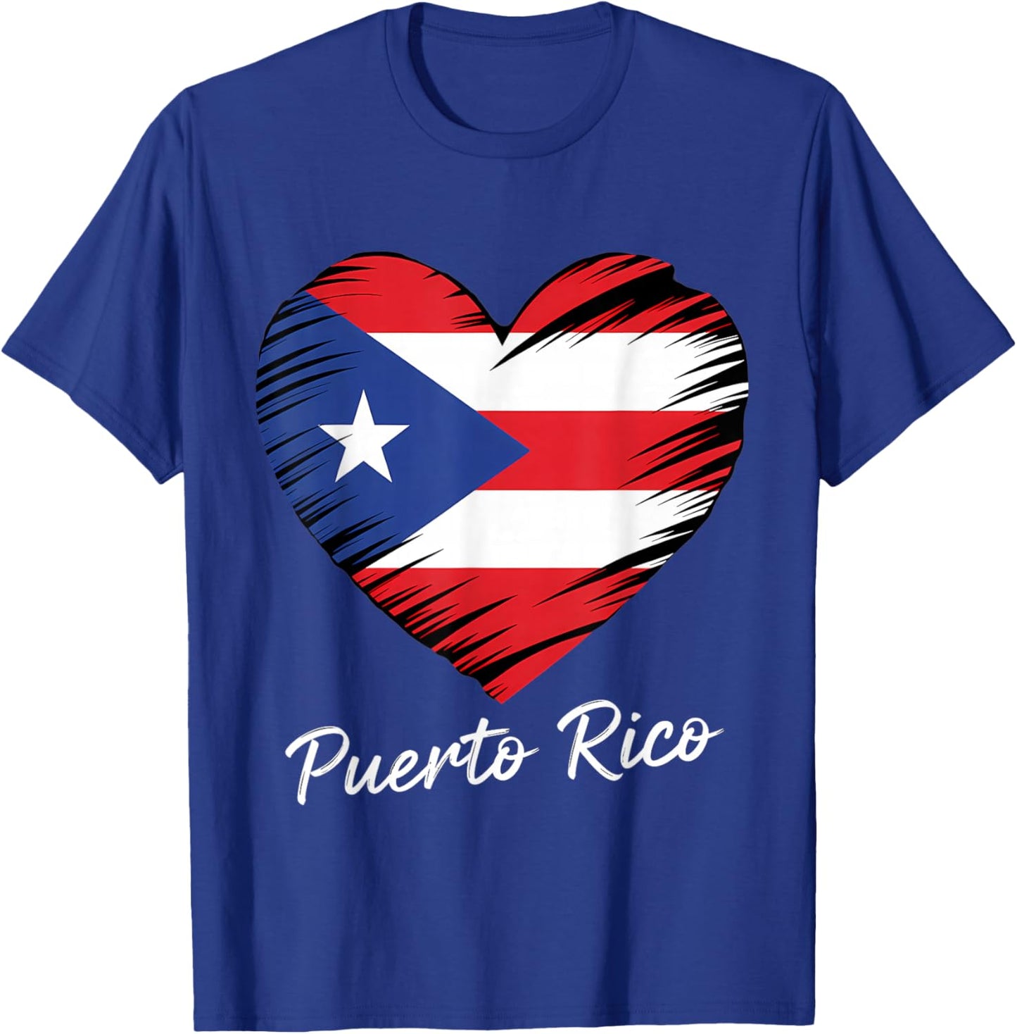 Puerto Rico Flag Puerto Rican Flag Boricua T-Shirt - T-Shirt | Royal
