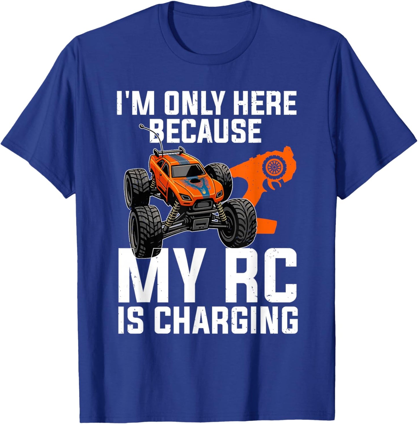 RC Car Design Women Kids RC Race Car Lover RC Car T-Shirt - T-Shirt | Royal