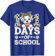 Happy 101 Days of School Funny Student Teacher Kids T-Shirt - T-Shirt | Royal