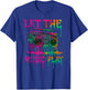 Freestyle Dance Music Let The Music Play Retro Drip Boombox T-Shirt - T-Shirt | Royal