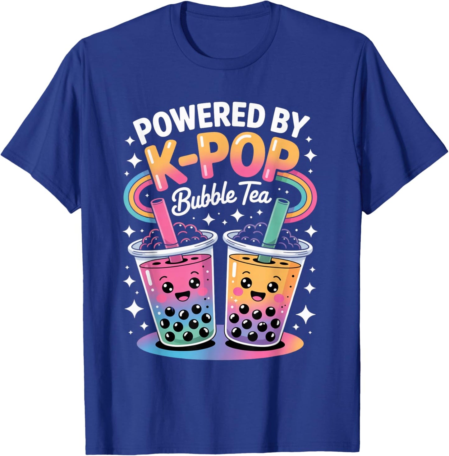 Bubble Tea Boba K-POP Music Lover Korean Milk K-Pop Fashion T-Shirt - T-Shirt | Royal