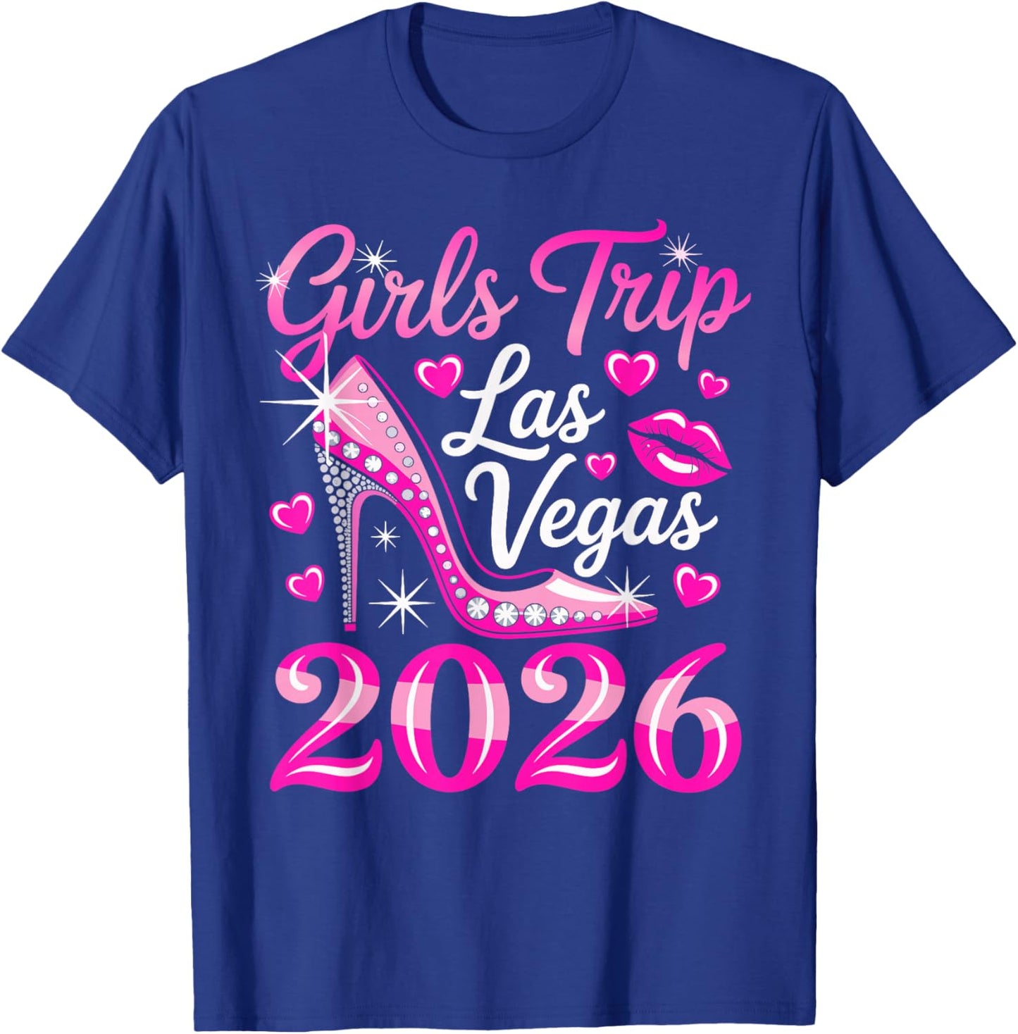 Girls Trip Las Vegas 2026 Bachelorette Squad T-Shirt - T-Shirt | Royal