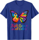 Fight Cancer in All and Every Color Ribbon T-Shirt - T-Shirt | Royal