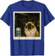 Meow Lite Party Cat - Stupid Brainrot Humor Aesthetic T-Shirt - T-Shirt | Royal