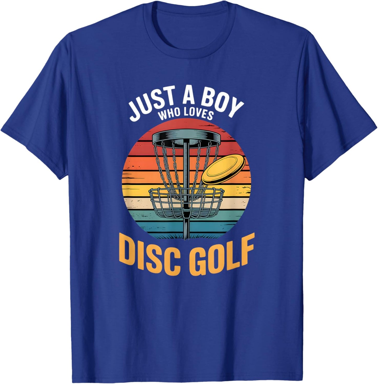 Boys Disc Golf T-Shirt - T-Shirt | Royal