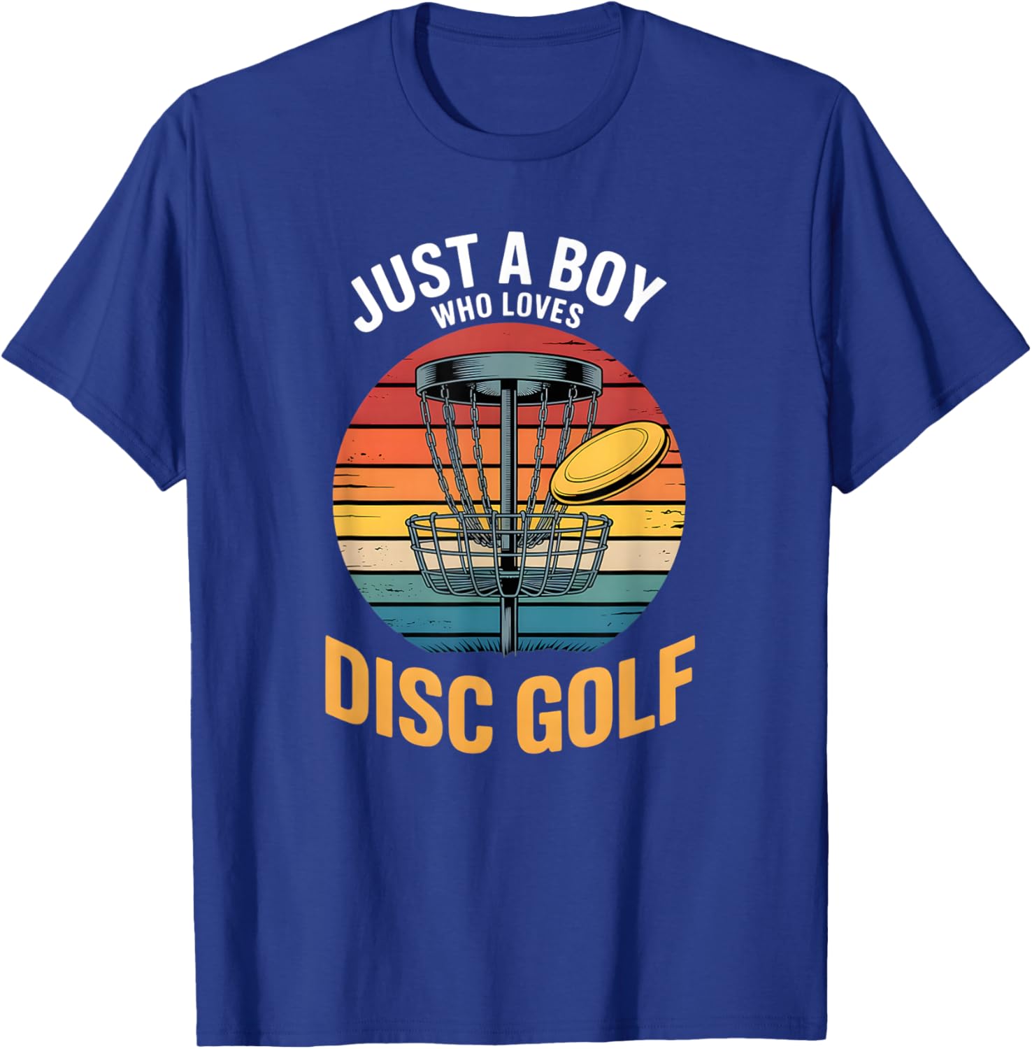 Boys Disc Golf T-Shirt - T-Shirt | Royal