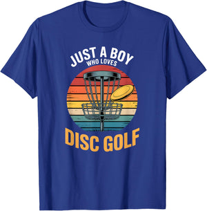 Boys Disc Golf T-Shirt - T-Shirt | Royal