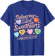 Labor and Delivery Nurse Valentine's Day L&D Nurse Valentine T-Shirt - T-Shirt | Royal