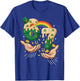 Funny 6 7 St Patricks Day Shamrock Lucky Six Seven Meme Kids T-Shirt - T-Shirt | Royal