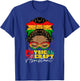 Physical Therapy Assistant Black History Month PTA Afro T-Shirt - T-Shirt | Royal