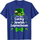 St Patricks Day I'm The Lucky Jewish Leprechaun Hat Men Kids T-Shirt - T-Shirt | Royal