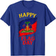 Happy Flag Day - Haitian Independence Celebration T-Shirt - T-Shirt | Royal
