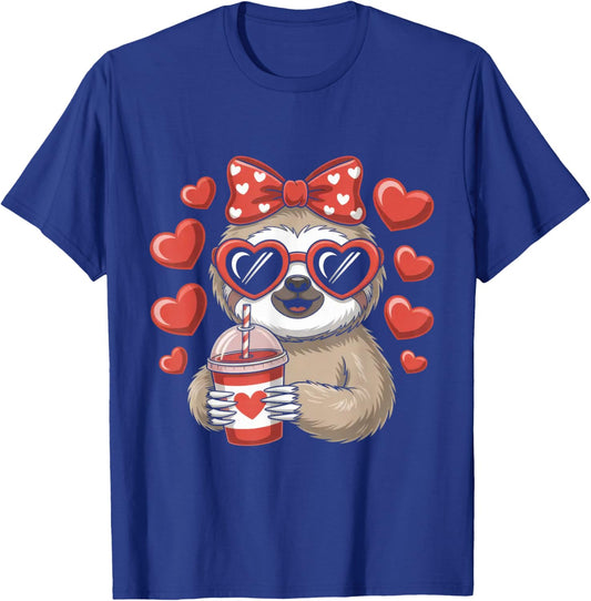 Valentines Day Bow T-Shirt - T-Shirt | Royal