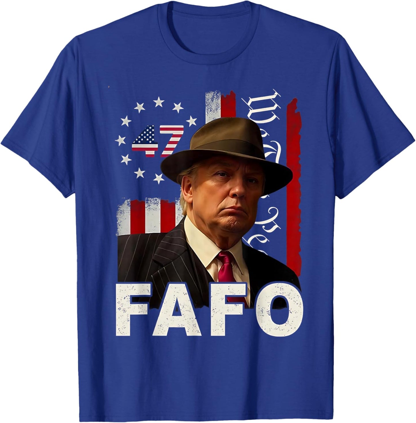 Funny Fafo Trump Fafo American USA Women T-Shirt - T-Shirt | Royal