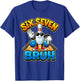 Bowling Pin Six Seven Bruh Sunglasses Bowler Player T-Shirt - T-Shirt | Royal