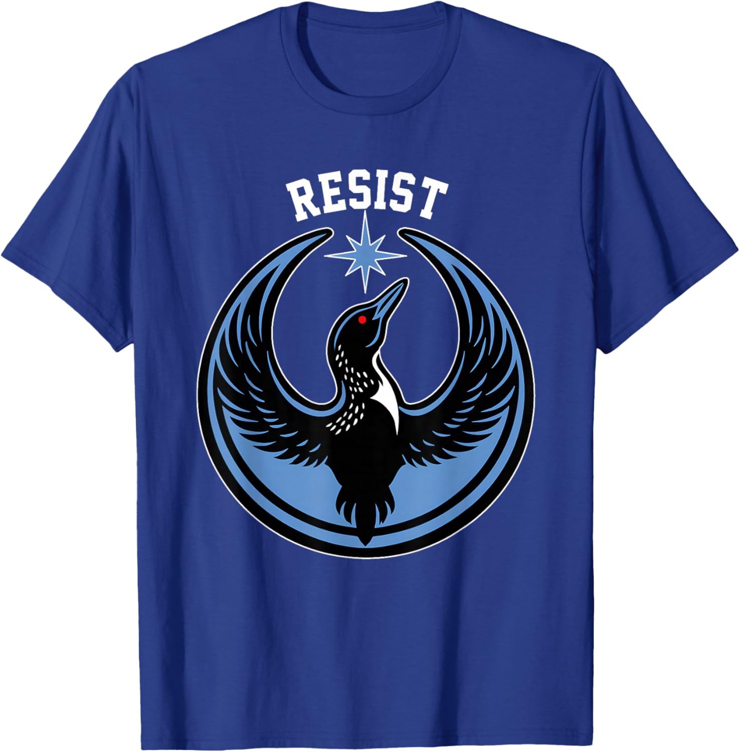Resist Minnesota Rebel New State Flag T-Shirt - T-Shirt | Royal