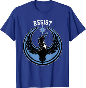 Resist Minnesota Rebel New State Flag T-Shirt - T-Shirt | Royal