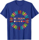 All-Inclusive Hearts for BLM Racial Justice & Human Equality T-Shirt - T-Shirt | Royal