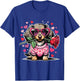 Cute Dachshund Valentines Day Dog Valentine Lover T-Shirt - T-Shirt | Royal