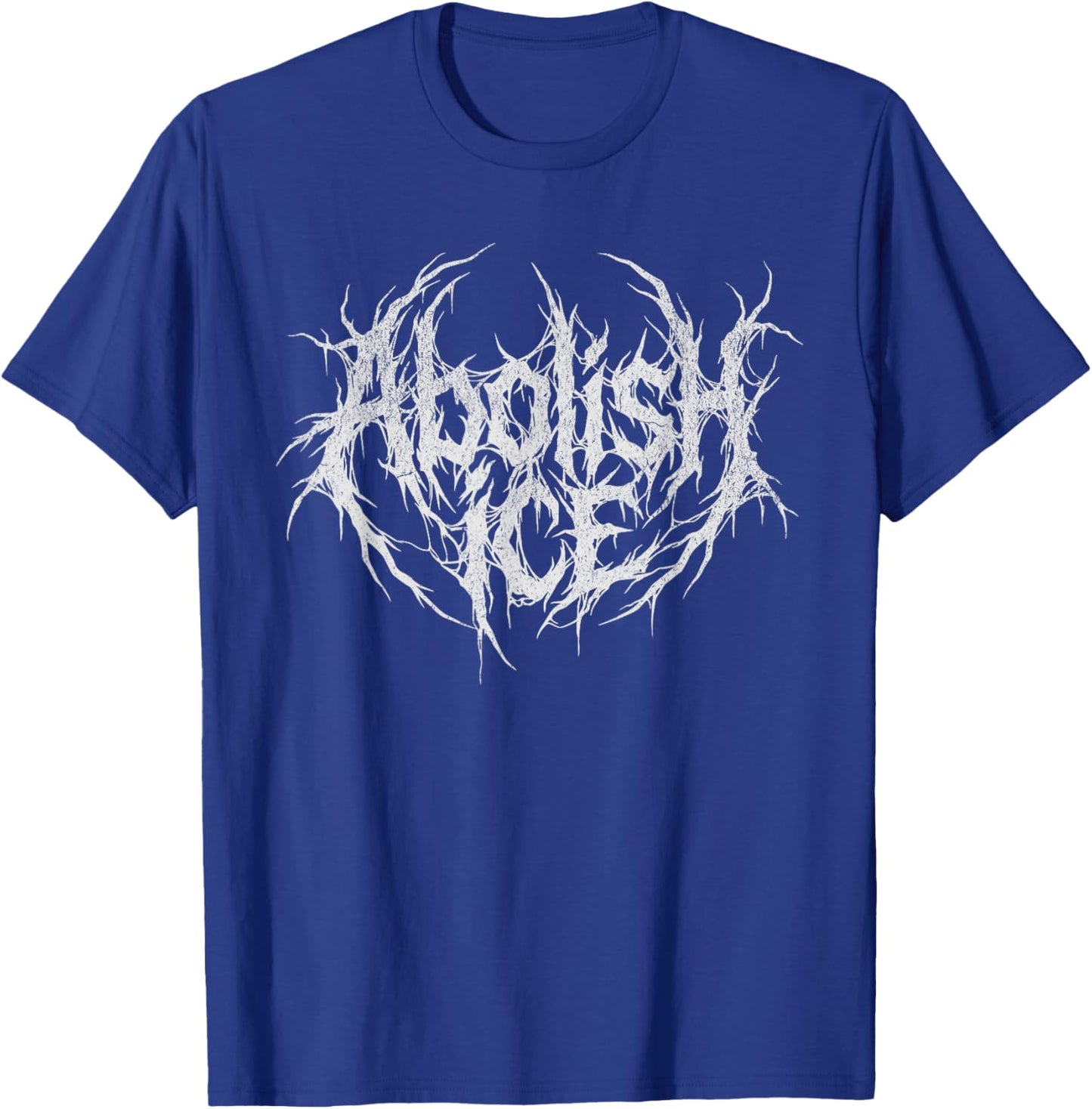 Abolish ICE Heavy Metal Resist T-Shirt - T-Shirt | Royal