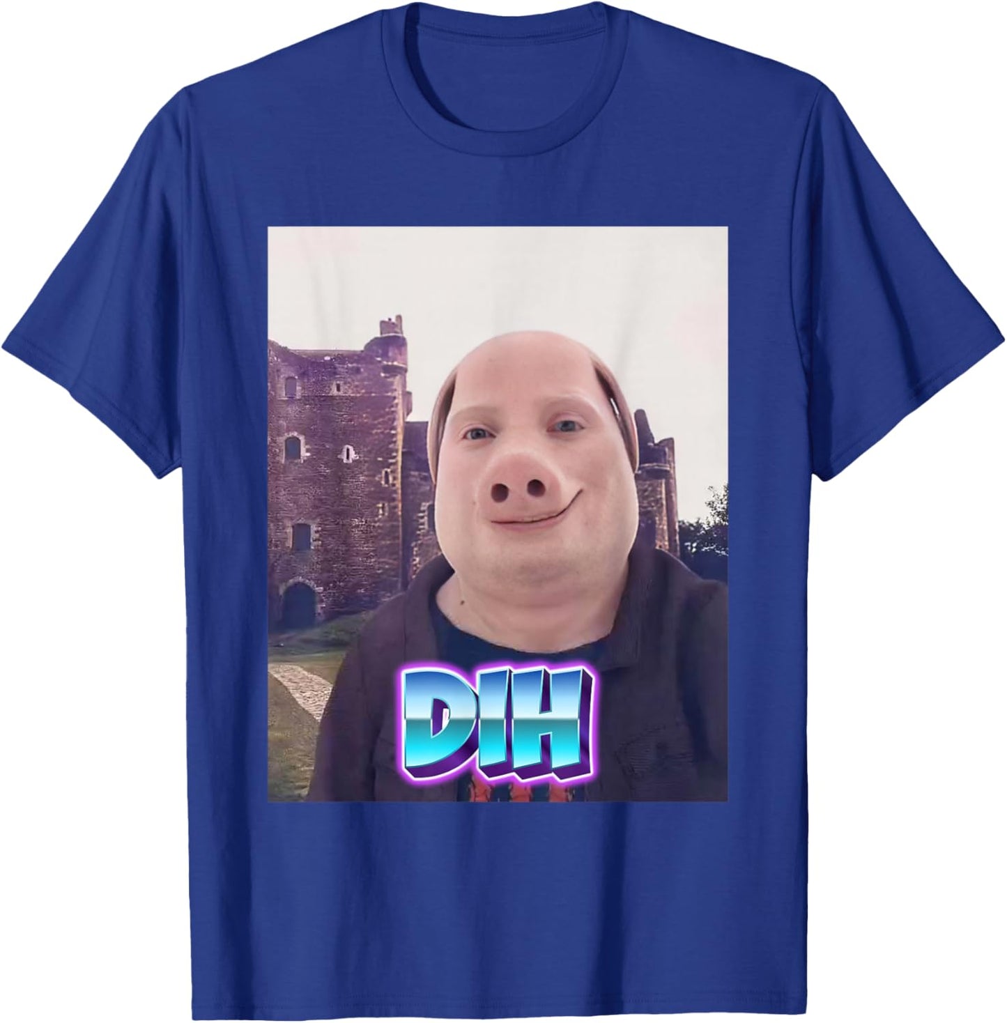 John Pork Meme Dih Funny Memes Internet Memes Brainrot Memes T-Shirt - T-Shirt | Royal