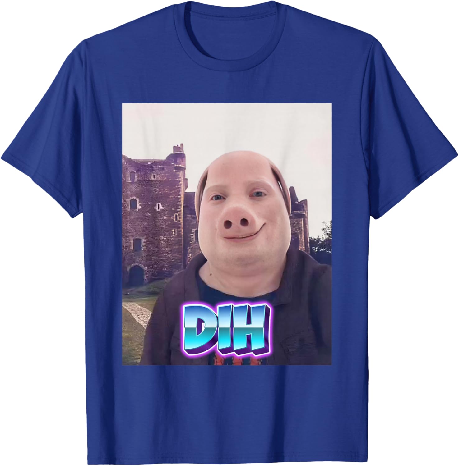 John Pork Meme Dih Funny Memes Internet Memes Brainrot Memes T-Shirt - T-Shirt | Royal