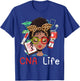 CNA Nurse Black History Month African American T-Shirt - T-Shirt | Royal