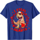 Happy Valentine I Steal Hearts Trex Funny Dinosaur Men Women T-Shirt - T-Shirt | Royal