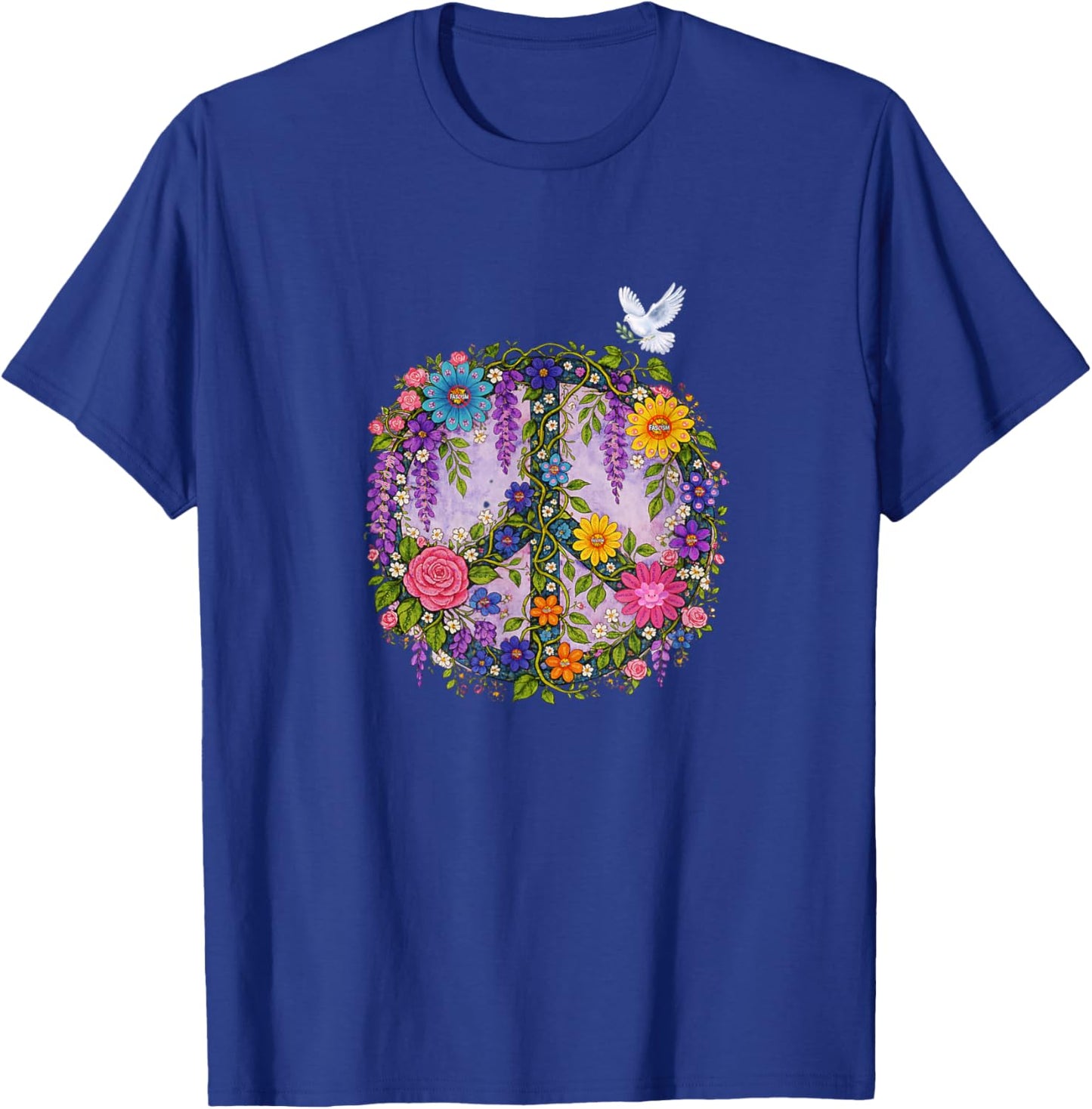 Peaceful Resistance T-Shirt - T-Shirt | Royal