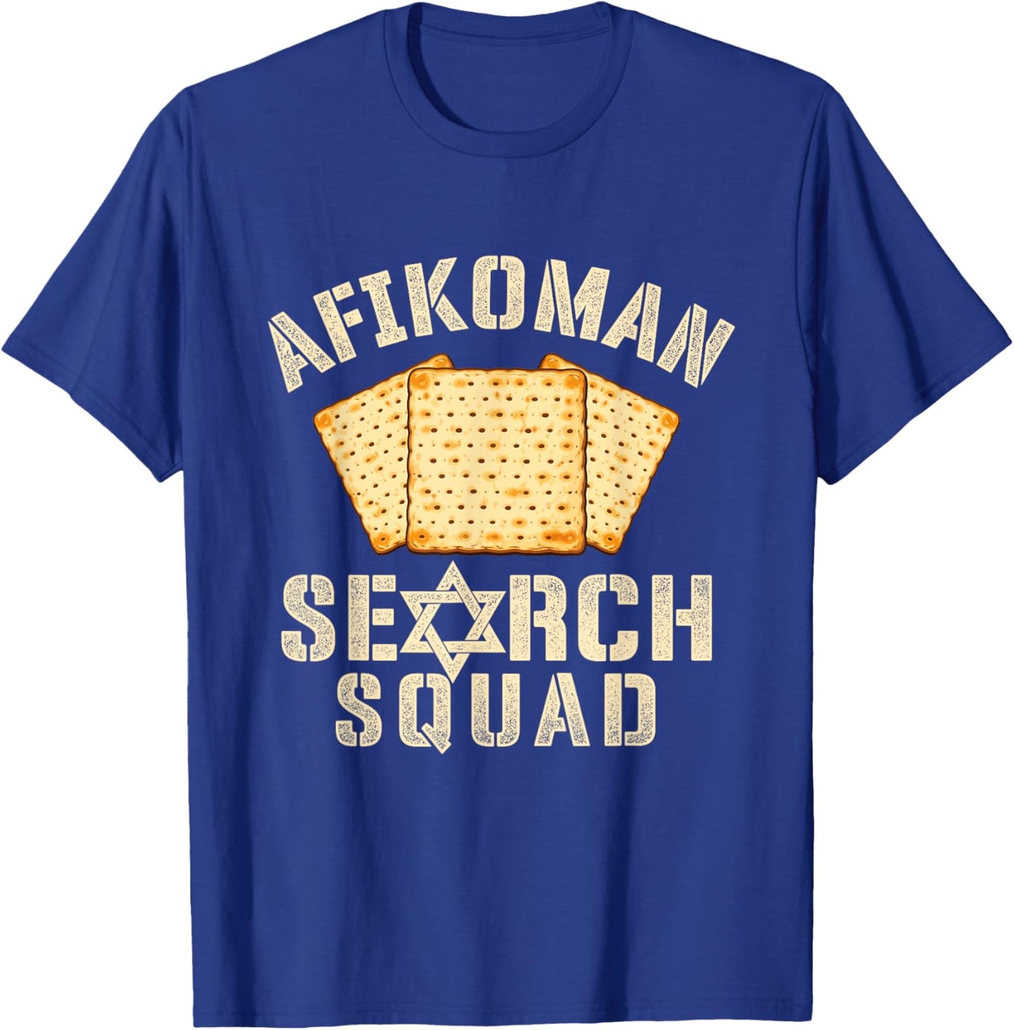 Afikoman Search Squad - Pesach Jewish Holiday Jew T-Shirt - T-Shirt | Royal