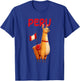 Pretty Llama with Peru Flag Costume T-Shirt - T-Shirt | Royal