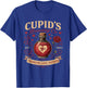 Retro Trendy Valentine Funny Even Cupid Need A Margarita T-Shirt - T-Shirt | Royal