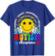 Autism Awareness Acceptance Special Education Teacher Kids T-Shirt - T-Shirt | Royal