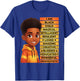 I'm Black History Month Shirt Boys Kids African American T-Shirt - T-Shirt | Royal