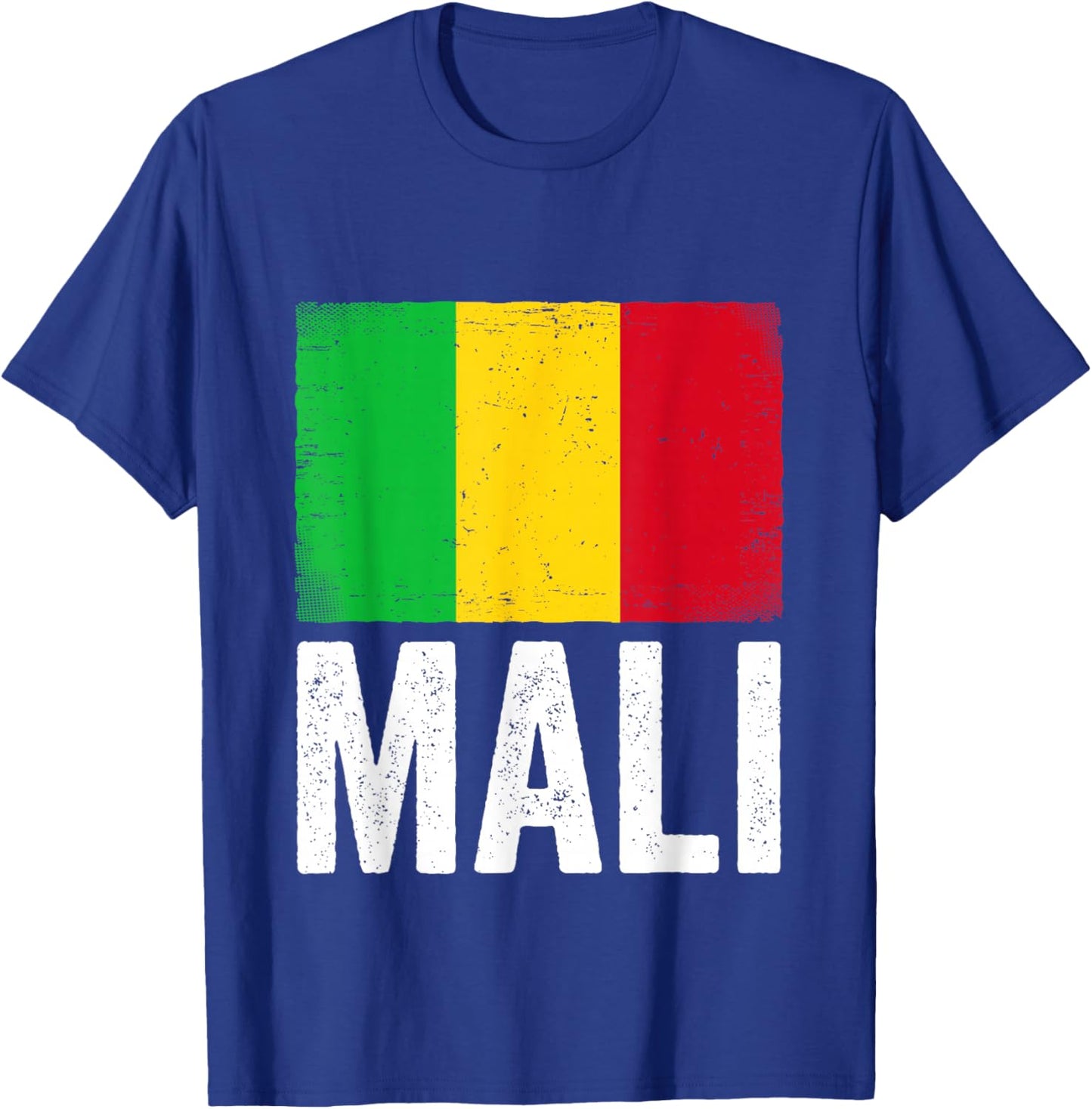 Malian Flag Mali T-Shirt - T-Shirt | Royal