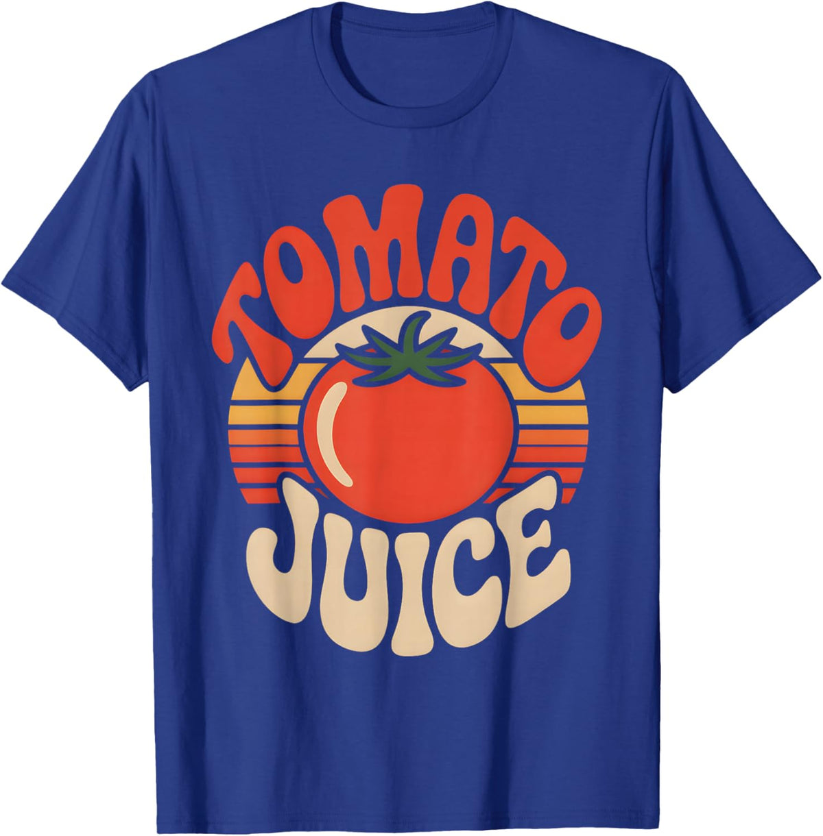 Retro Tomato Juice T-Shirt - T-Shirt | Royal