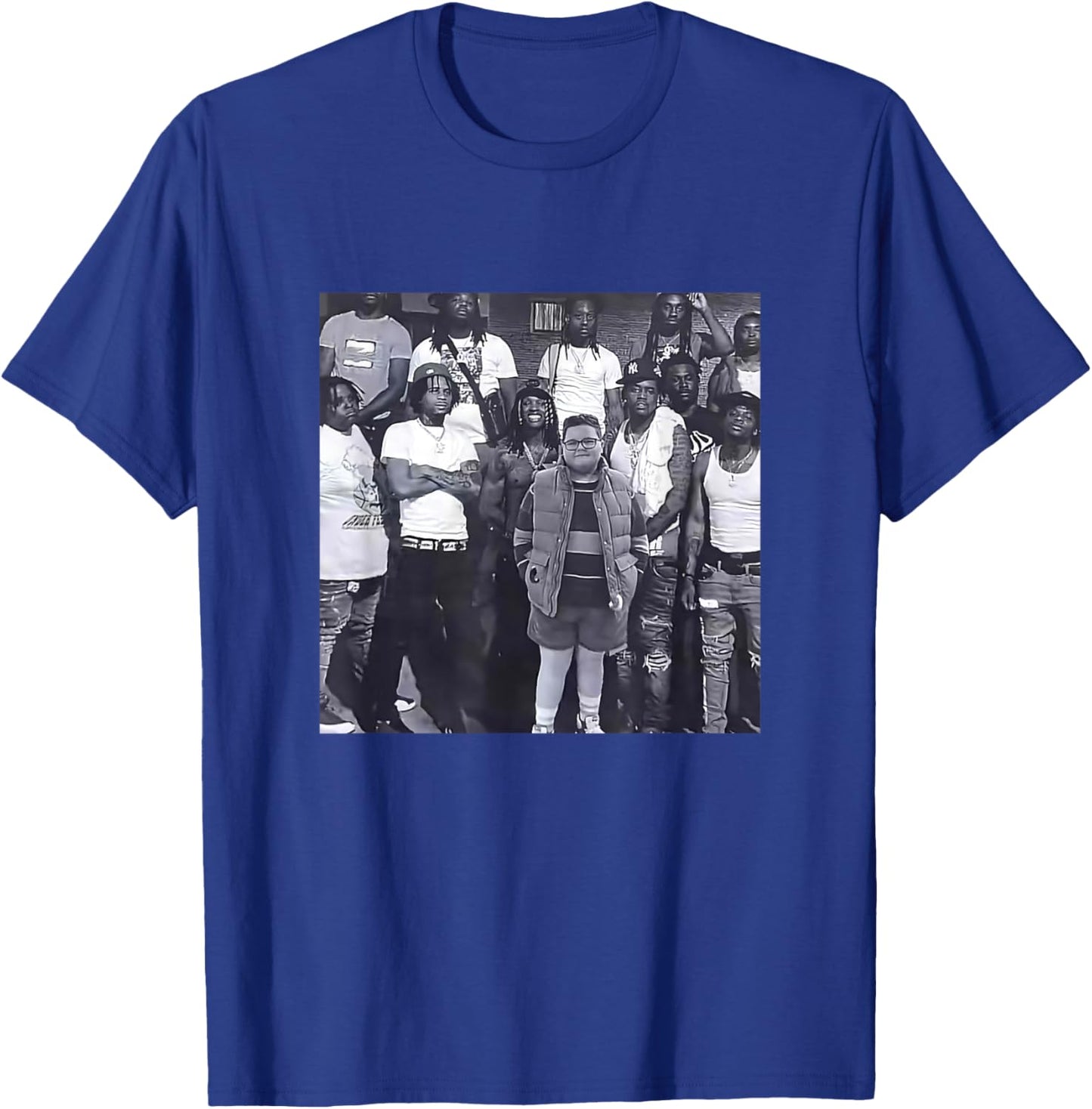 Derek in Oblock Cool Kid in Big Crew Funny Urban Meme T-Shirt - T-Shirt | Royal