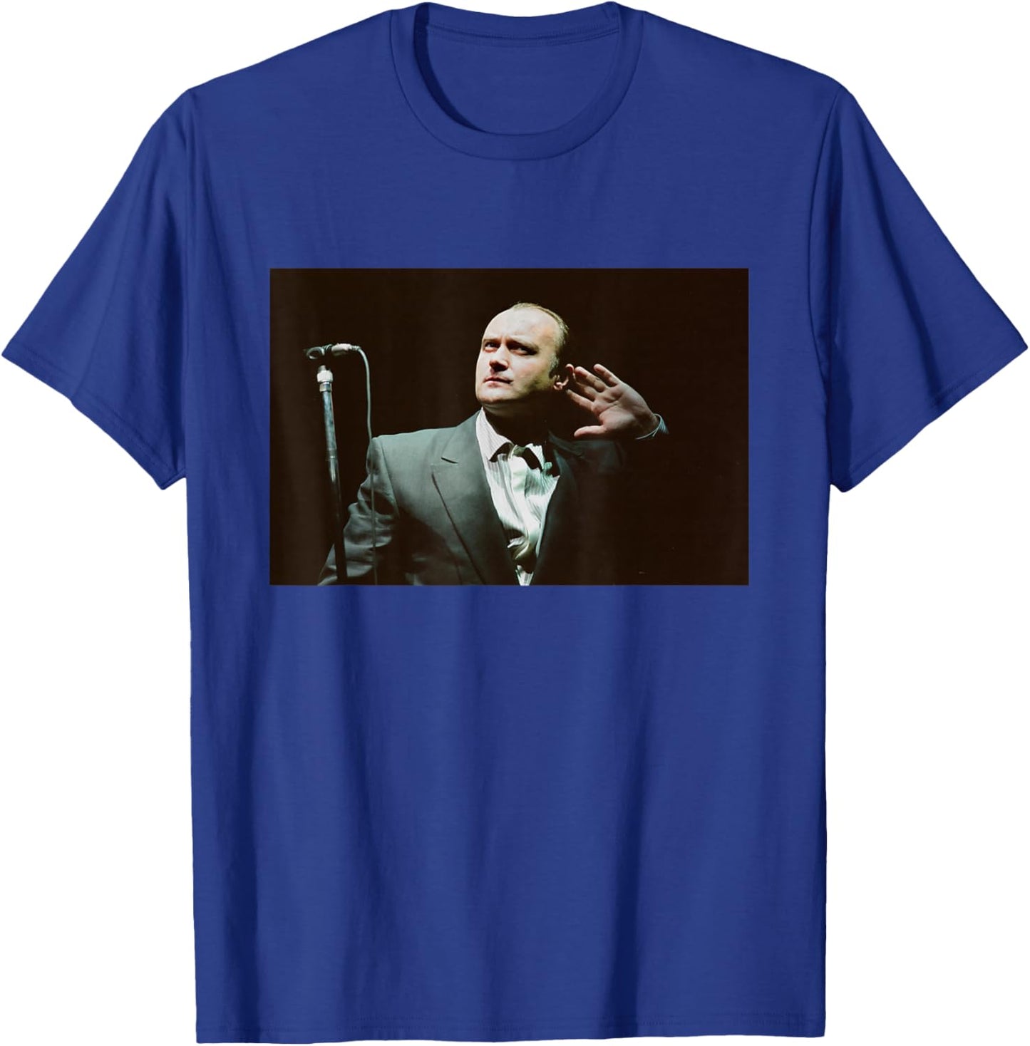 Phil Collins Live On Stage 1990 T-Shirt - T-Shirt | Royal