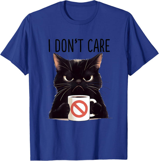 Funny Cat Lover Humor for Cat Mom Girls T-Shirt - T-Shirt | Royal
