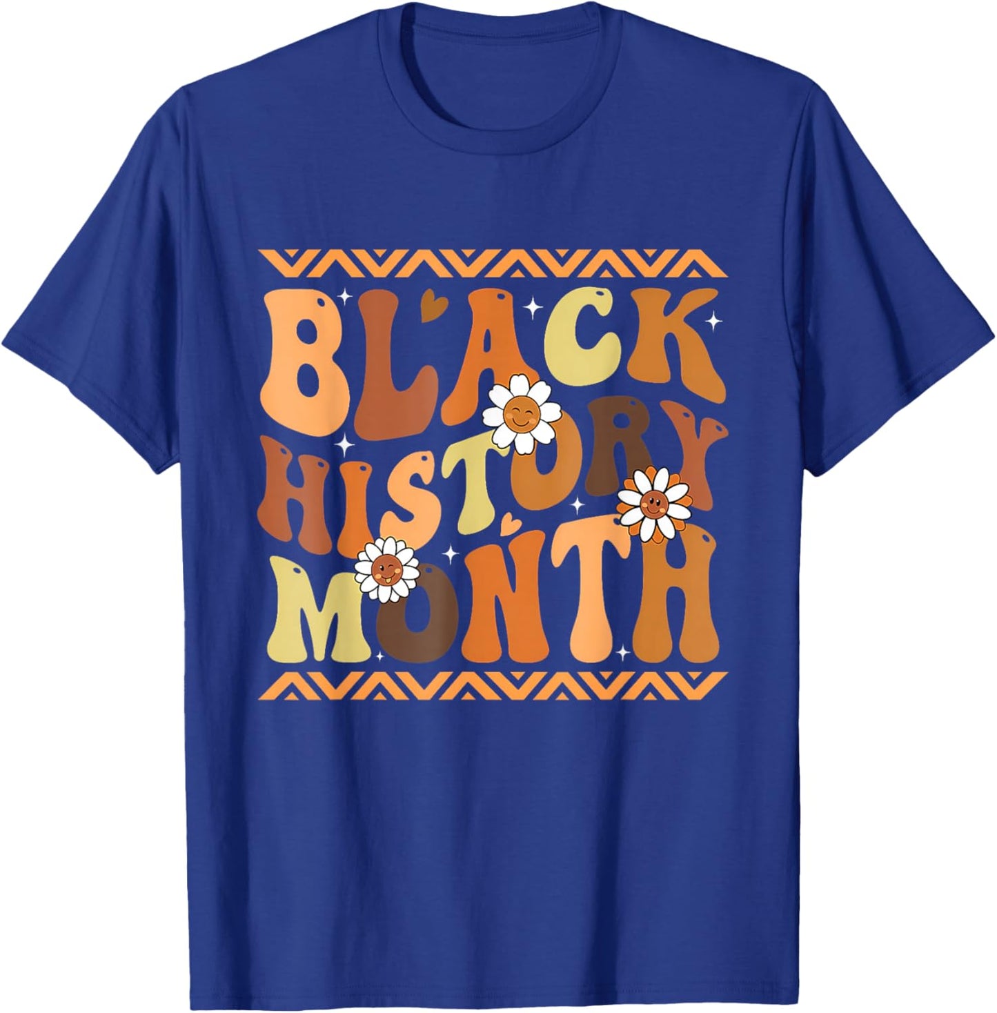 I Am Black History Gift Black Pride African American Month T-Shirt - T-Shirt | Royal