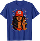 St. Louis 314 Black Woman Wearing Red Hat T-Shirt - T-Shirt | Royal