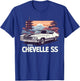 Vintage 1970 Chevelle 70 Classic American Muscle Car Hot Rod T-Shirt - T-Shirt | Royal