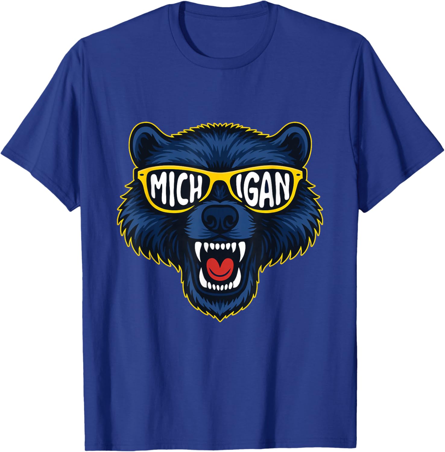 Michigan Football Lover Game Day T-Shirt - T-Shirt | Royal