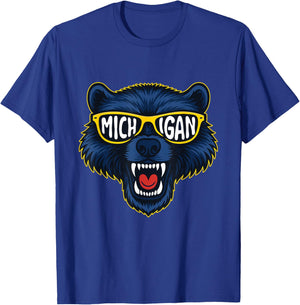 Michigan Football Lover Game Day T-Shirt - T-Shirt | Royal