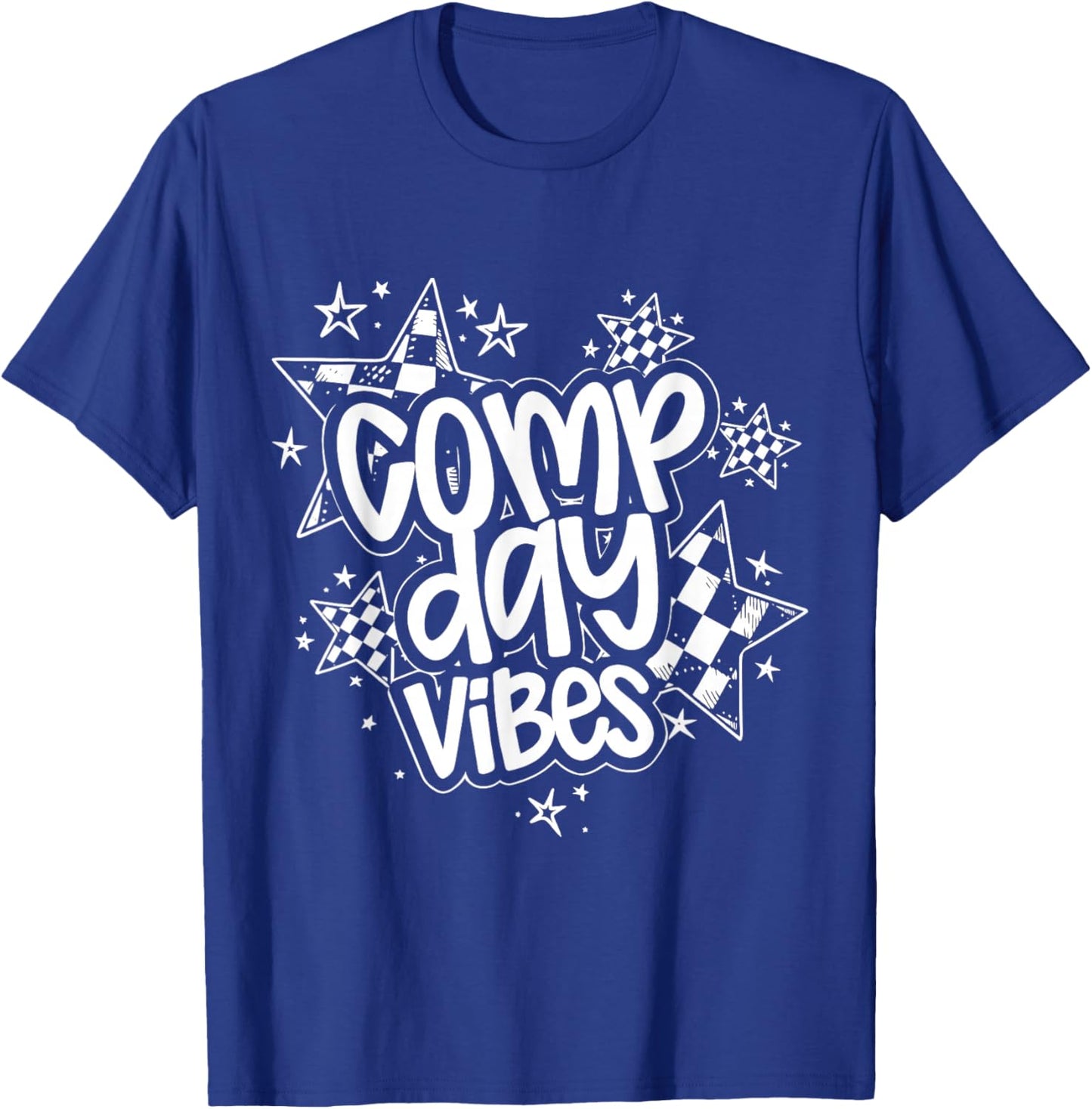 Comp Day Cheer Comp Season T-Shirt - T-Shirt | Royal