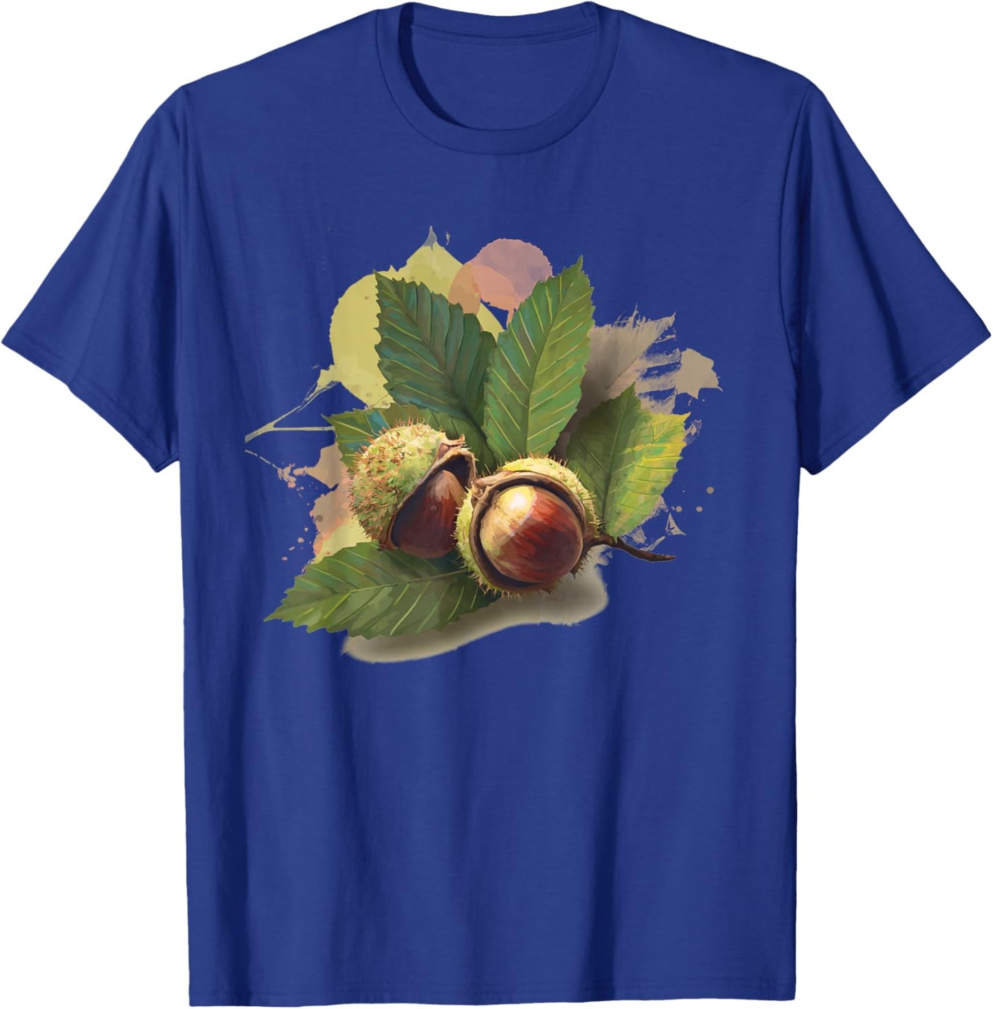 Amazing Nature Chestnut in Fall for Boys and Girls T-Shirt - T-Shirt | Royal